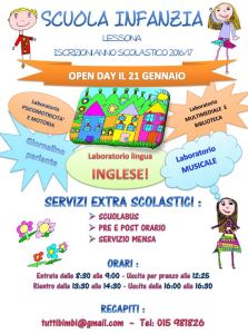 Open Day Scuola dell'Infanzia